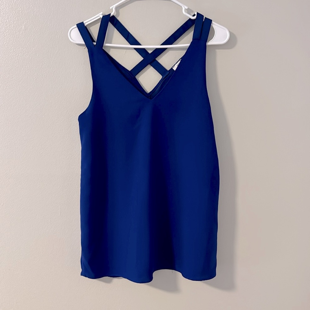 River Island Electric Blue long Cami